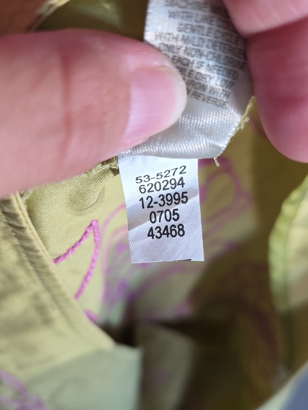 J. Jill A-Line Skirt Womens Size 8 Y2k Vintage Boho Fairy Green Pink Embroidery - Picture 9 of 10